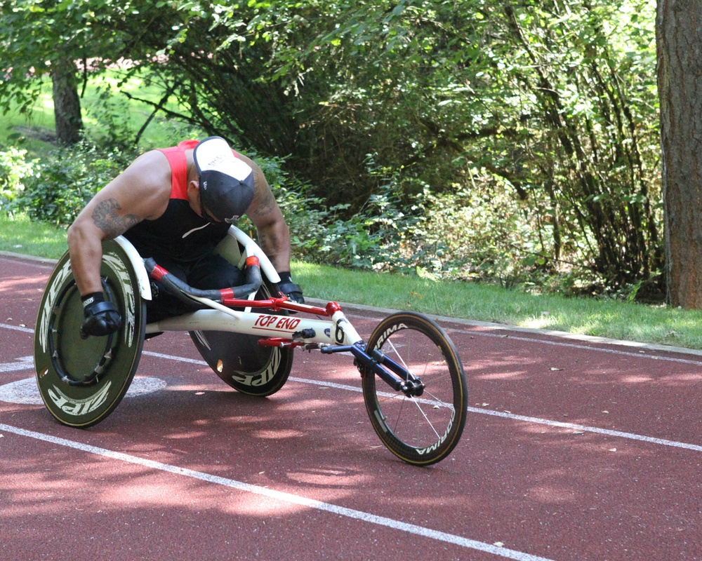 Wounded Warrior Regiment holds Track and Field Camp in Portland, Oregon