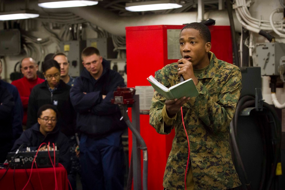 Dvids - Images - Marines Display Talent Aboard Uss America [image 1 Of 3]