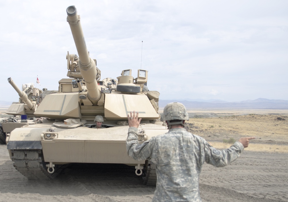First woman tank mechanic in the Oregon Army National Guard