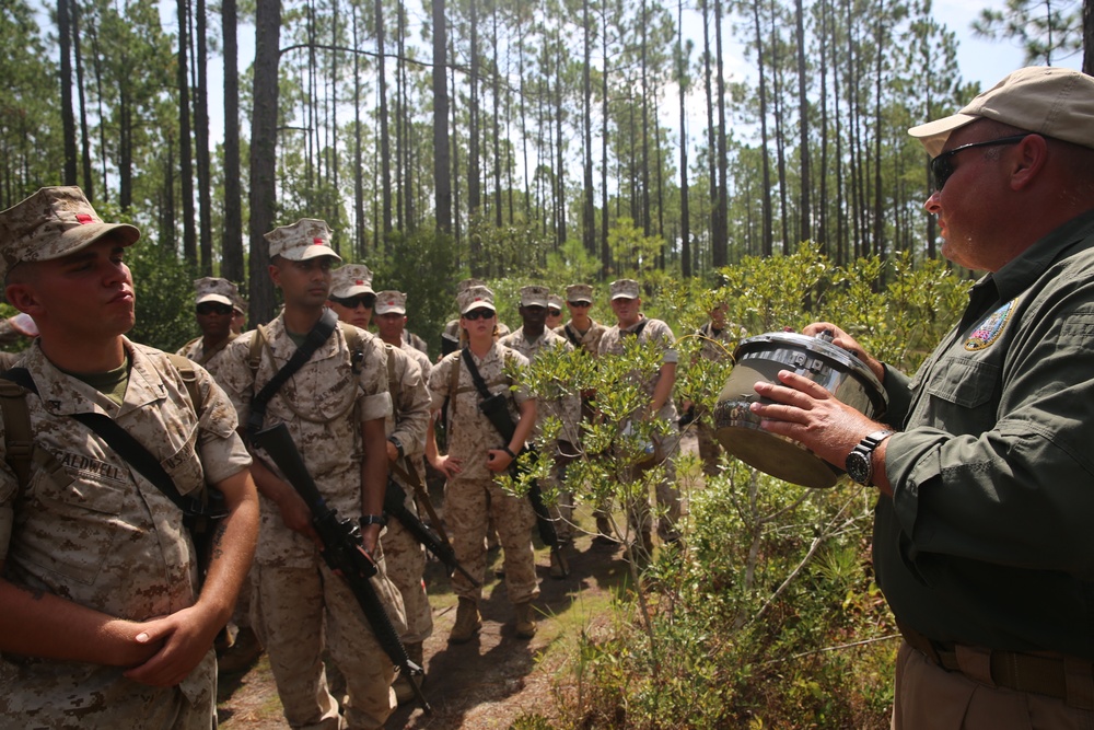 Marines take a stroll down 'IED Lane'