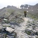 Bravo-1 hikes Alaskan Mountains