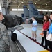 Miss Oregon tours 142nd Fighter Wing