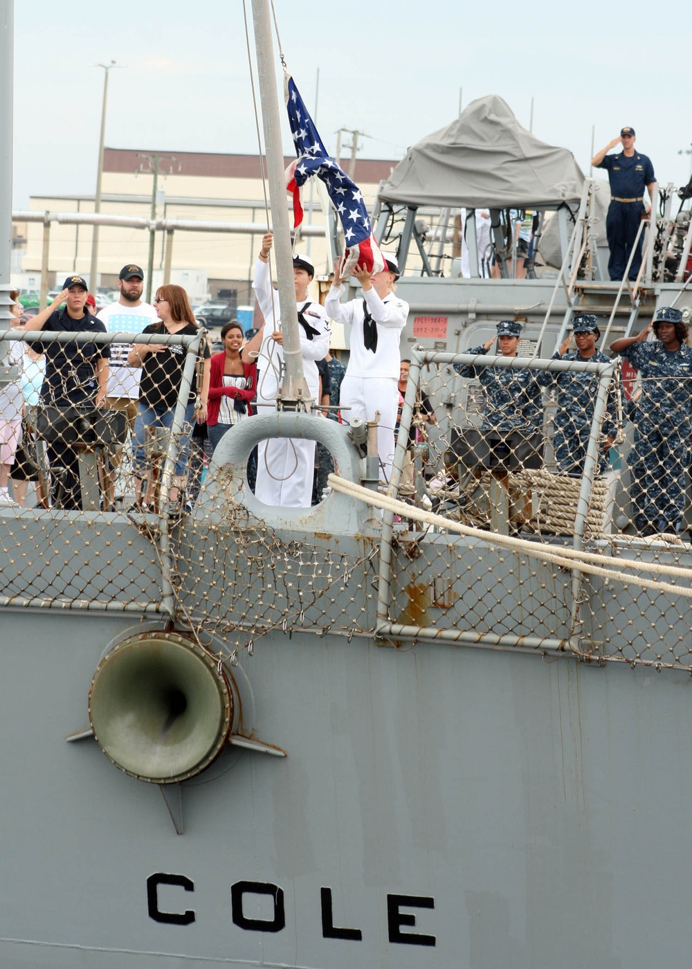 USS Cole deployment