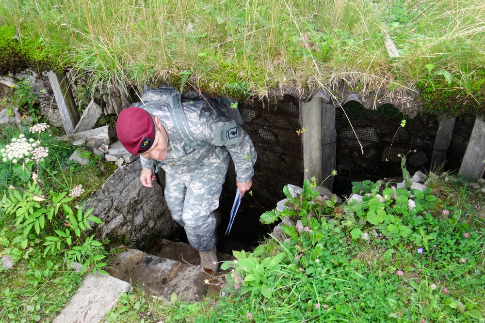 Immediate Response 14 participants visit Battle of Isonzo site in Slovenia