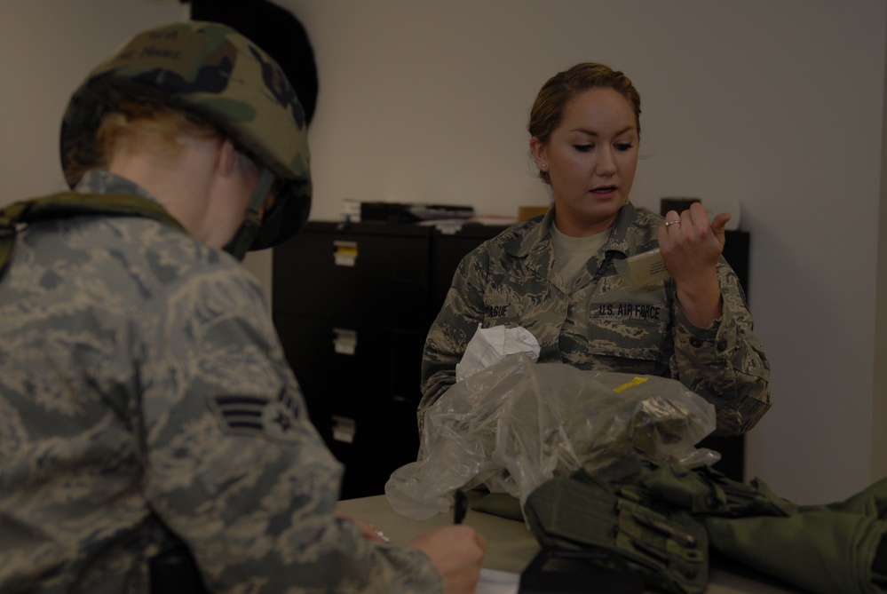 168th Air Guardsmen participate in deployment exercise