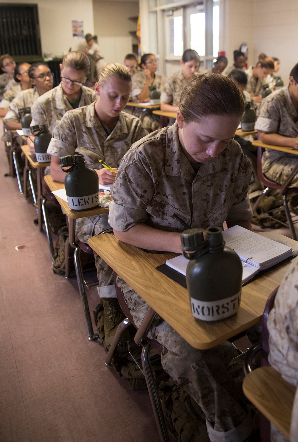 Recruits learn Marine Corps history, legacy on Parris Island