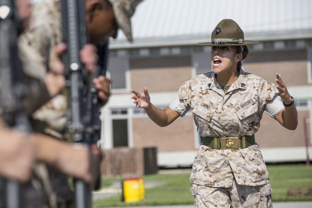 Santa Barbara, Calif., native a Marine Corps drill instructor on Parris Island