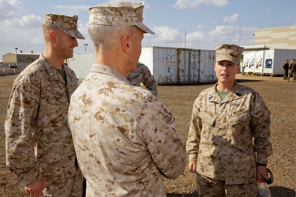 Marine Corps Commandant Visits Djibouti