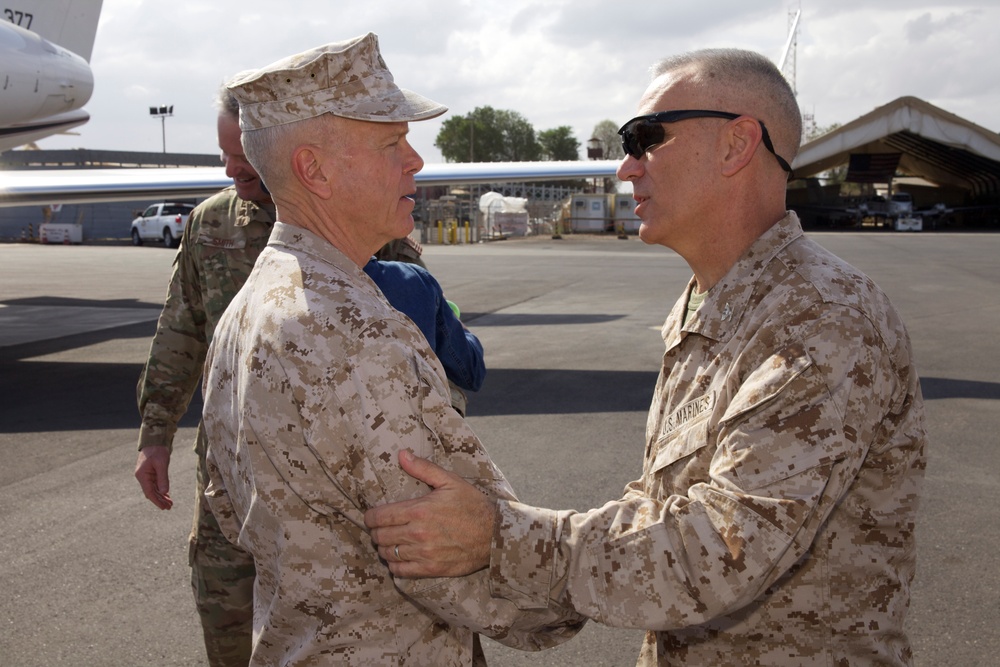 Marine Corps Commandant Visits Djibouti