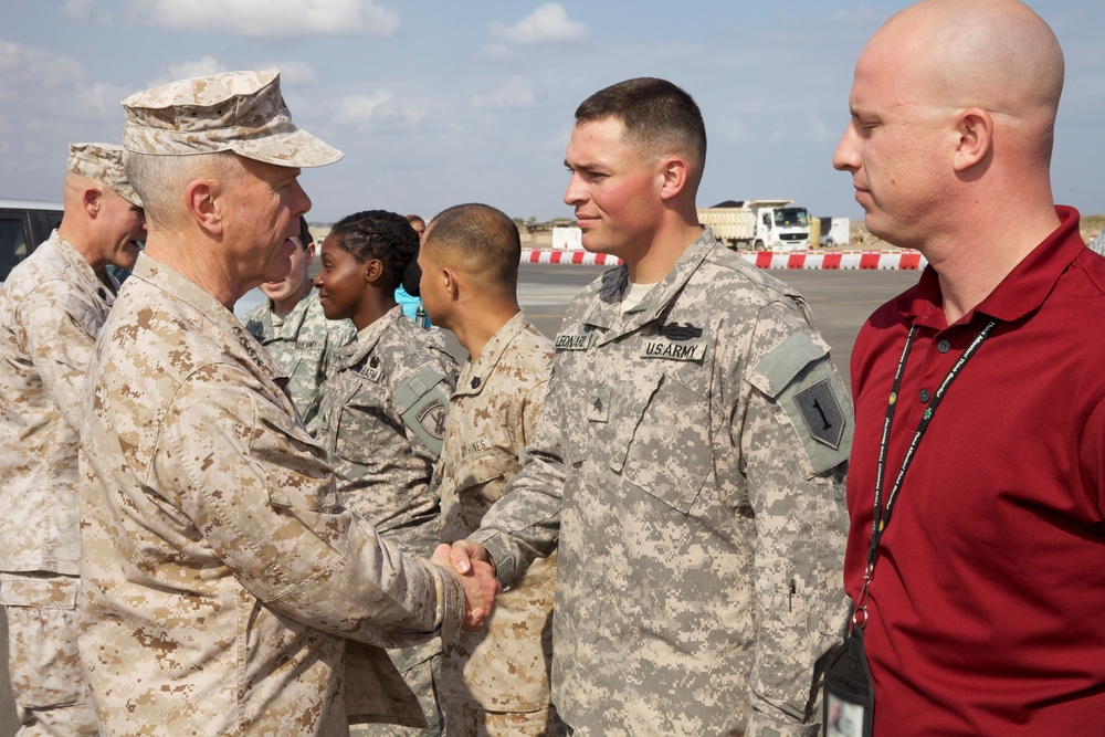 Marine Corps Commandant Visits Djibouti