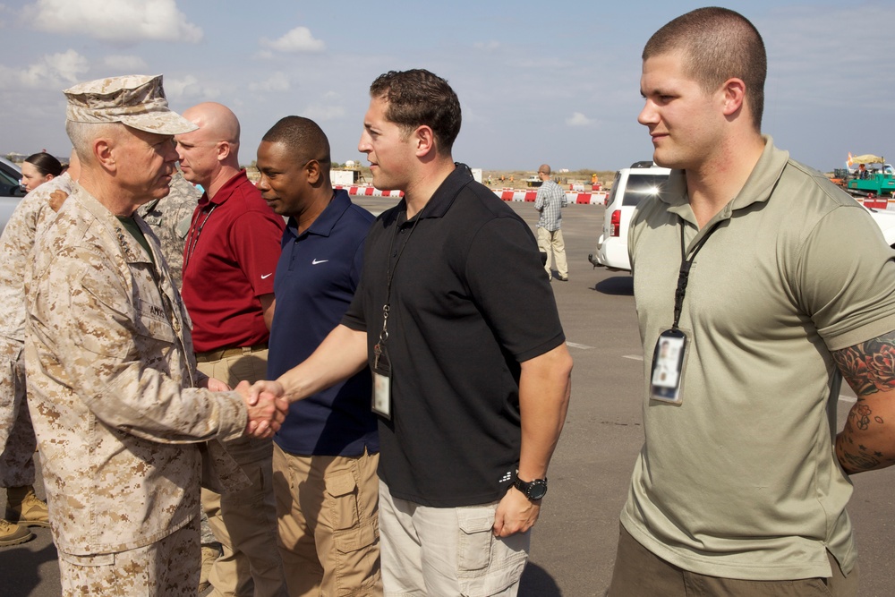 Marine Corps Commandant Visits Djibouti