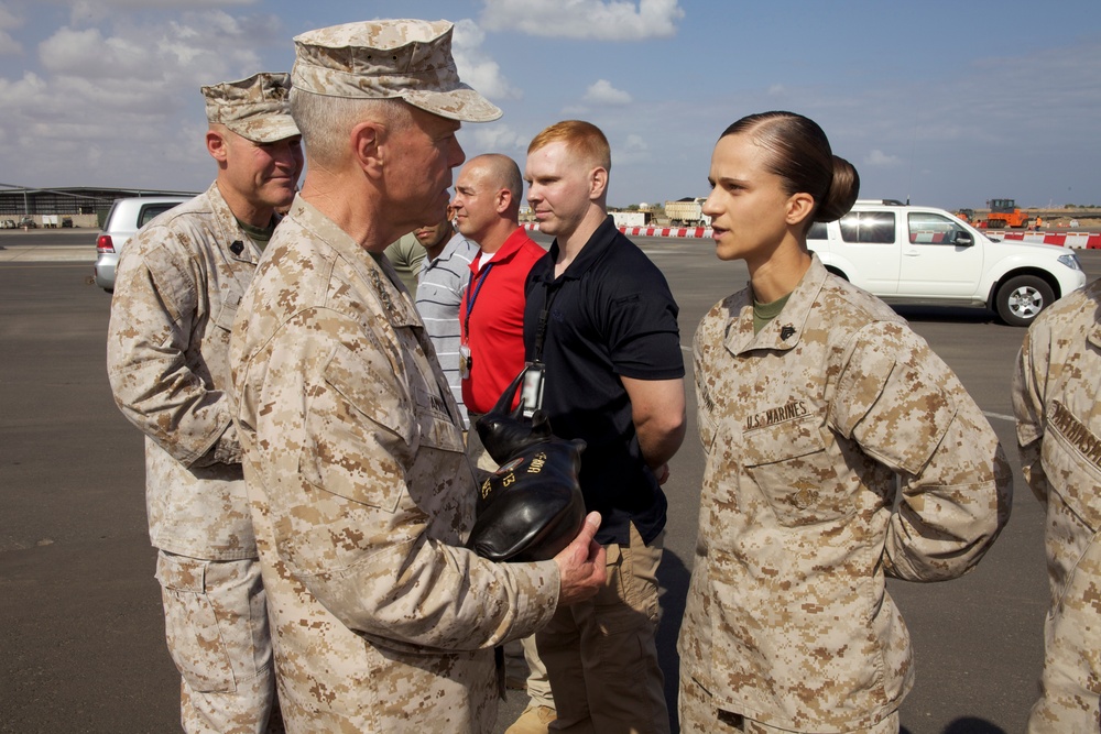 Marine Corps Commandant Visits Djibouti