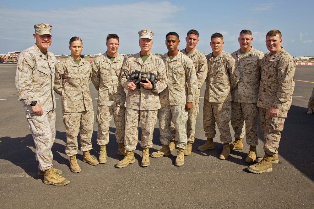 Marine Corps Commandant Visits Djibouti