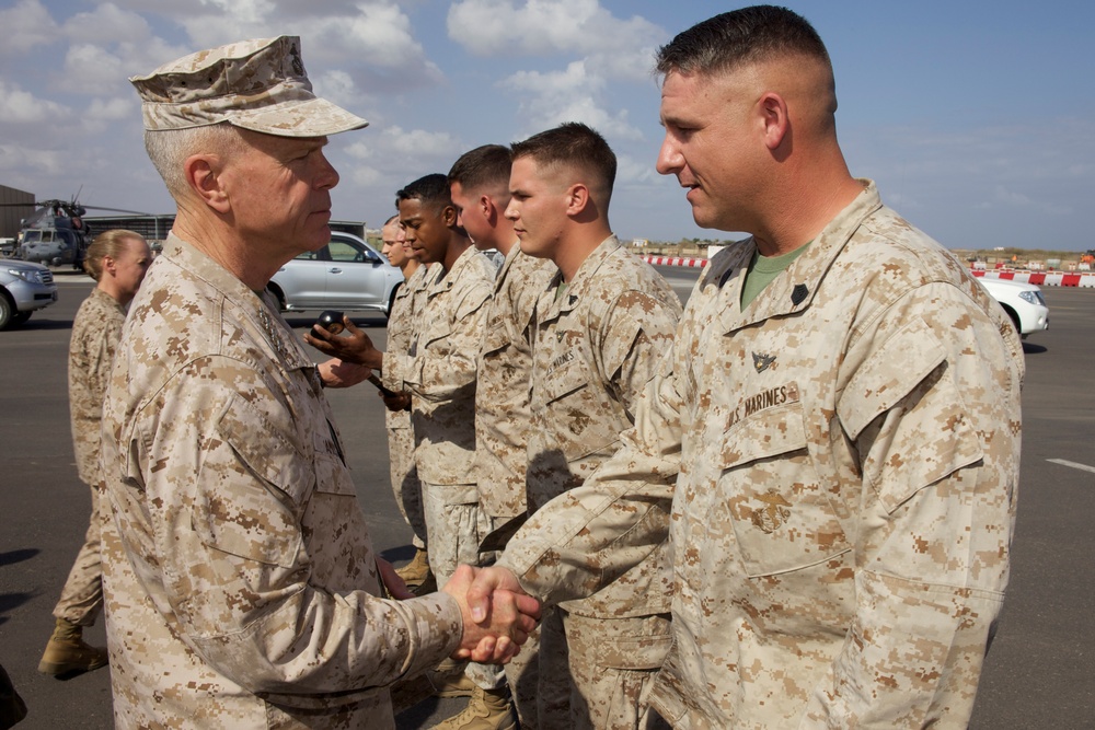 Marine Corps Commandant Visits Djibouti