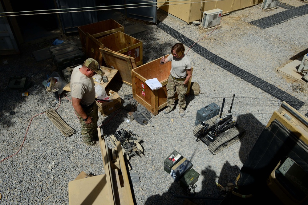 Going out with a boom; Air Force EOD mission in Afghanistan concludes