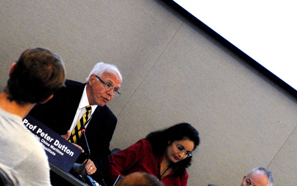 RI Leaders 'Cross the Line' with NAVSTA Newport Experience