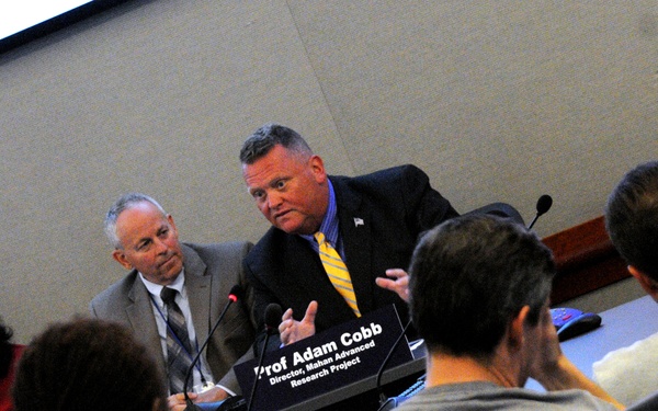 RI Leaders 'Cross the Line' with NAVSTA Newport Experience