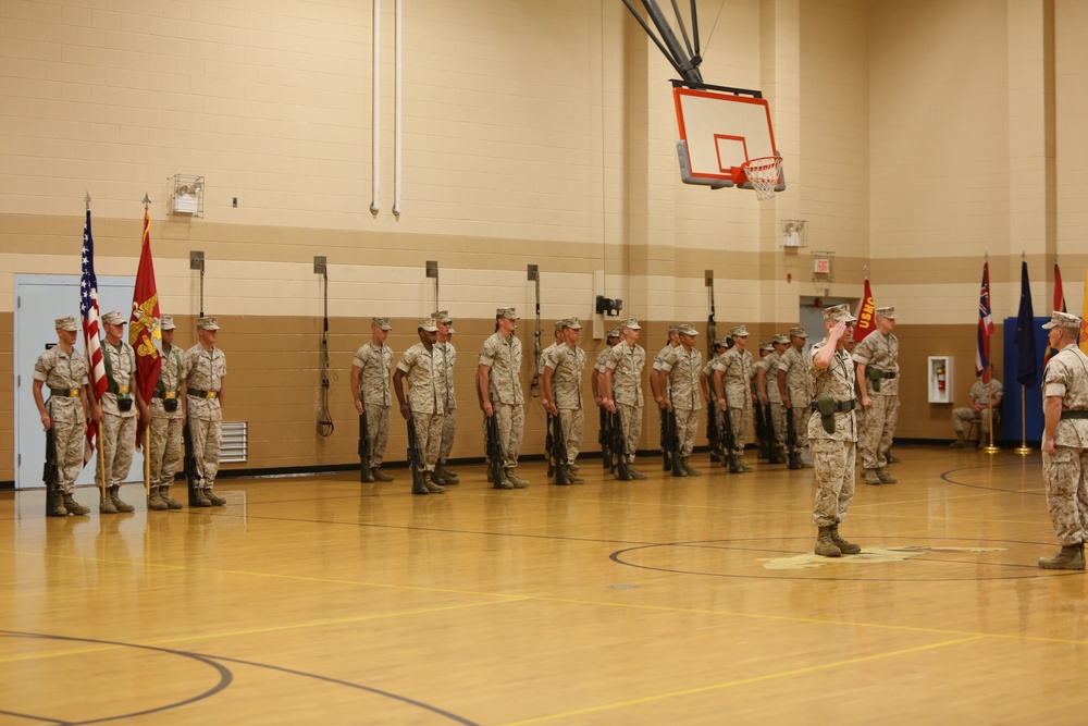 H&amp;S Bn Change of Command Ceremony