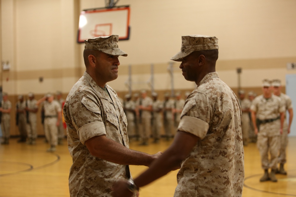 H&amp;S Bn Change of Command Ceremony
