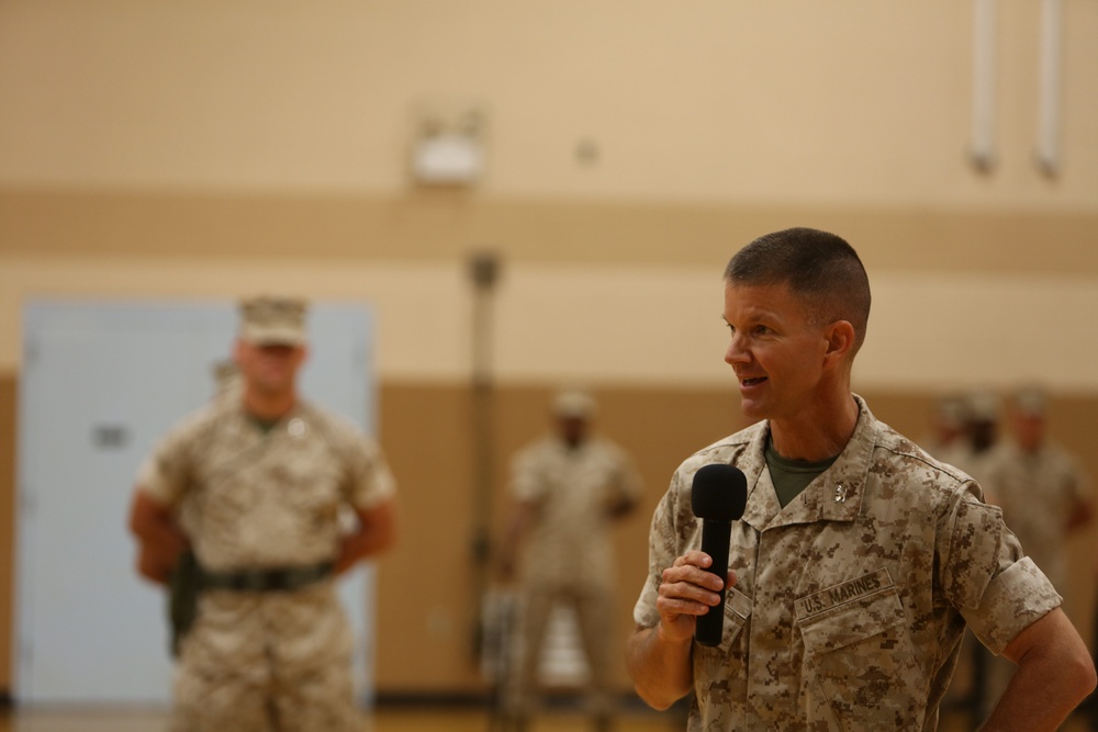 H&amp;S Bn Change of Command Ceremony