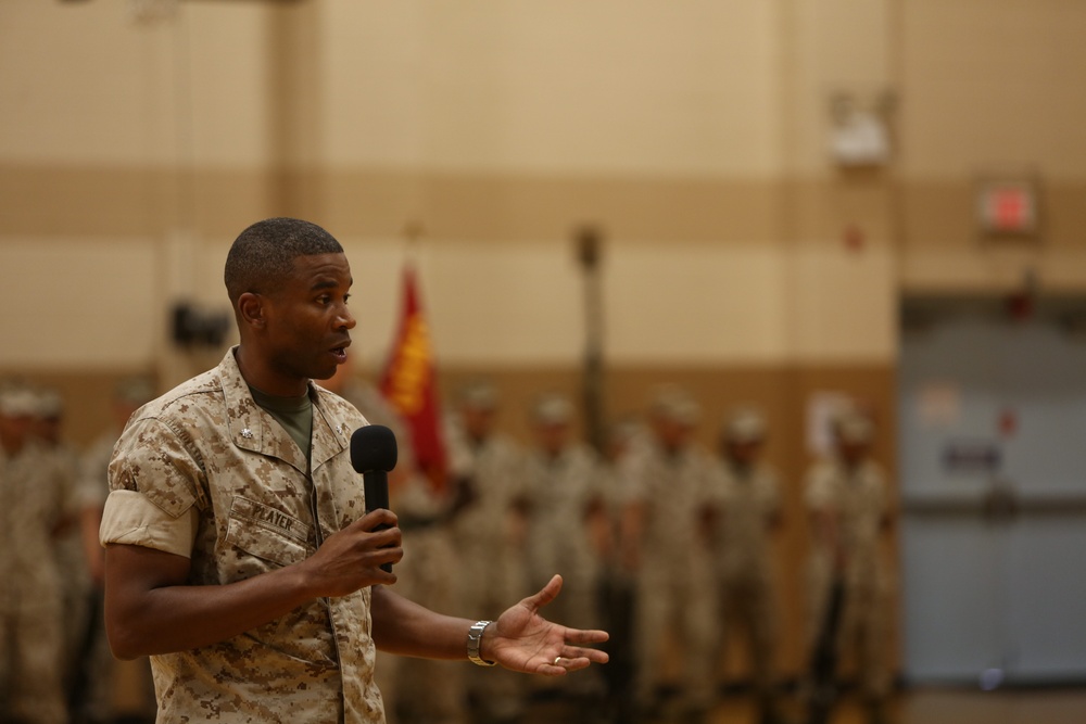 H&amp;S Bn Change of Command Ceremony