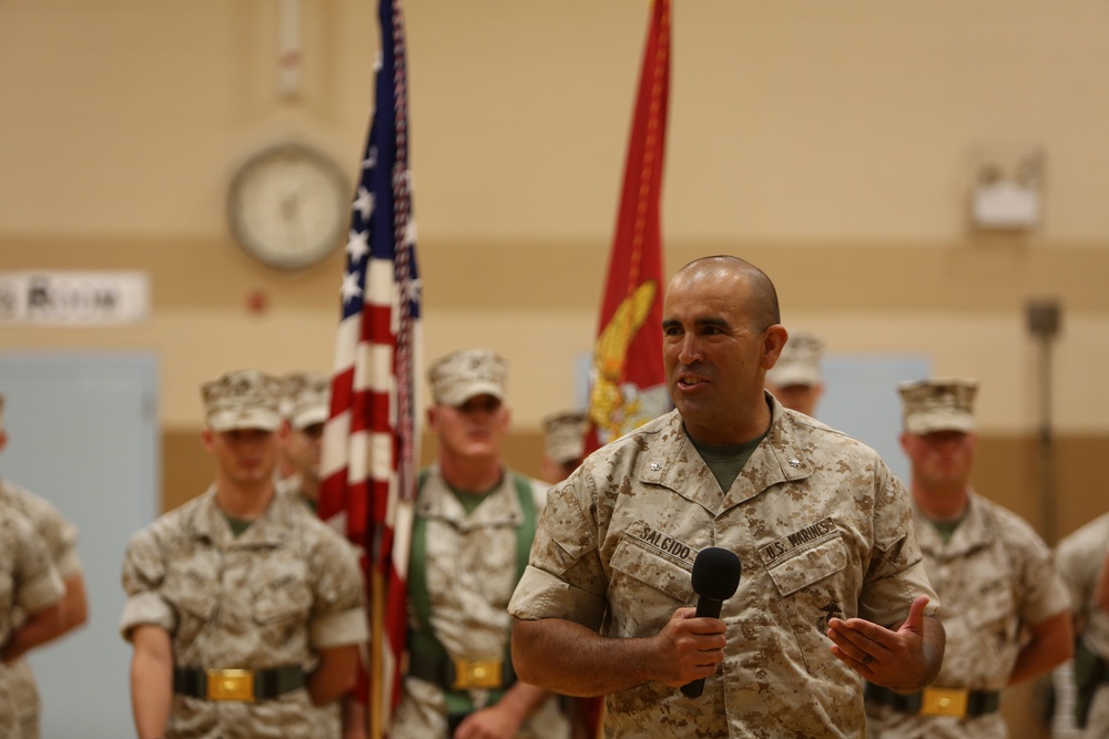 H&amp;S Bn Change of Command Ceremony