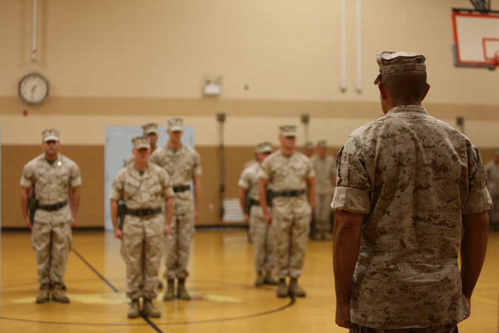 H&amp;S Bn Change of Command Ceremony