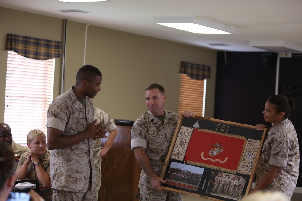 H&amp;S Bn Change of Command Ceremony