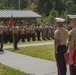 CLR-25 Marine receives the Navy and Marine Corps Commendation Medal with a Combat 'V' Device