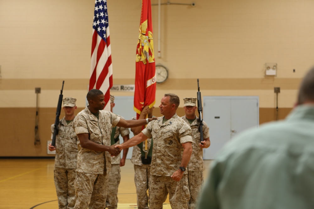 MGySgt Corwin retirement