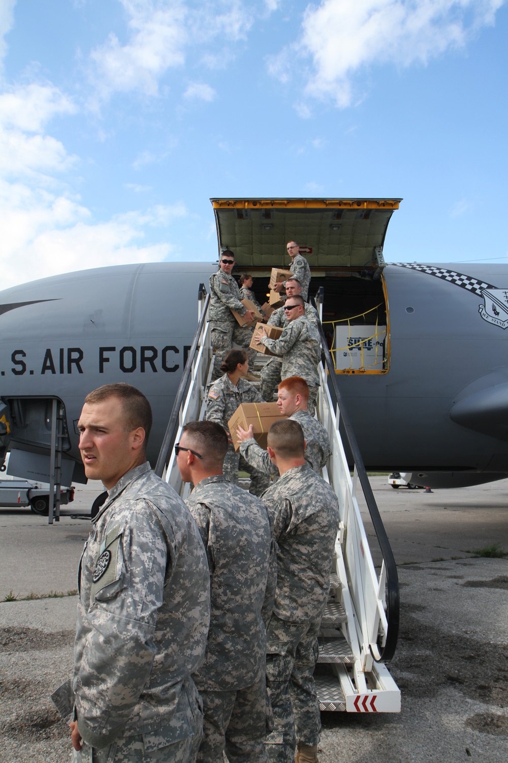 Opening ceremony for Michigan Guardsmen and Latvian soldiers takes center stage at Lielvarde Air Base