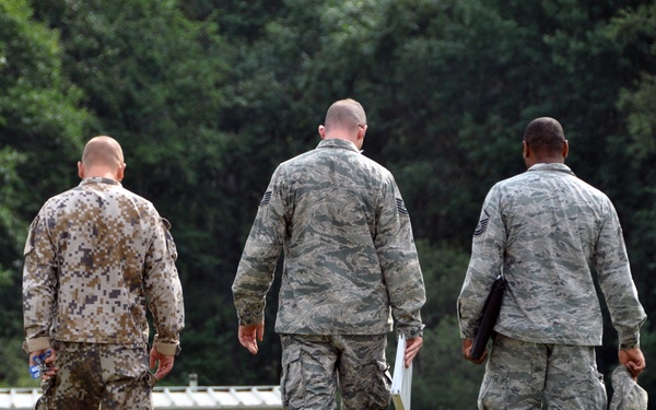 NAF Lielvarde training