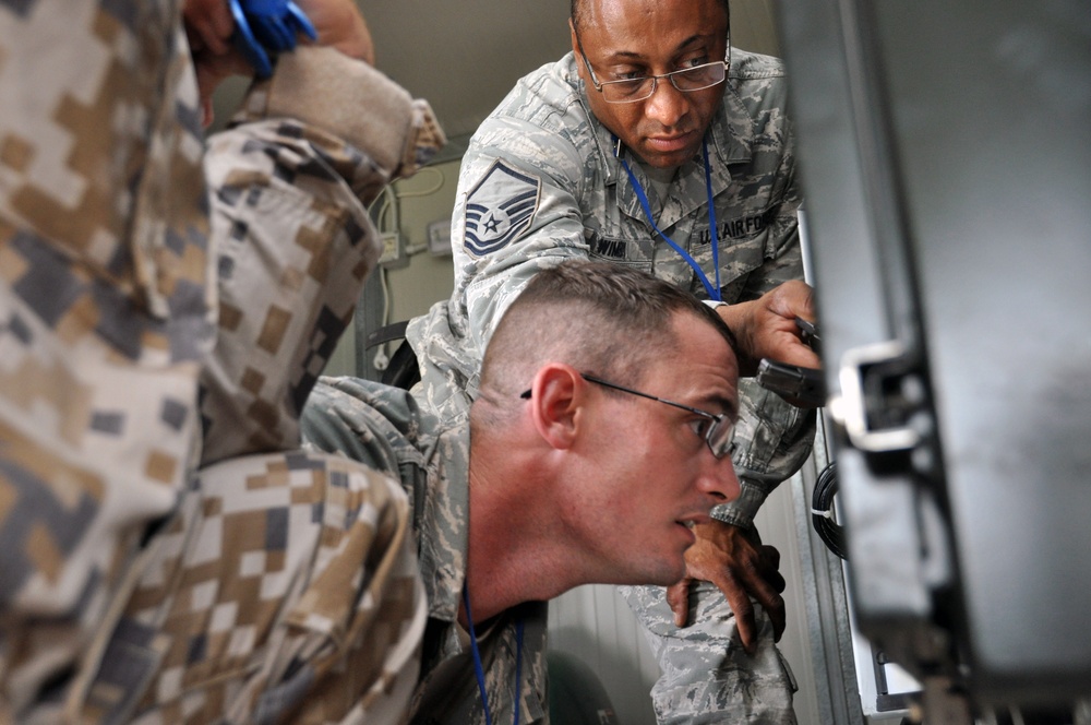 NAF Lielvarde training
