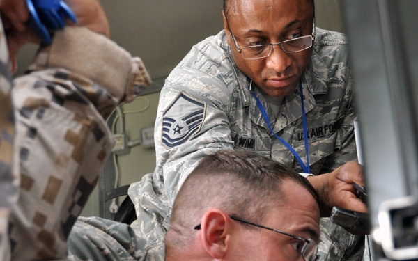 NAF Lielvarde training