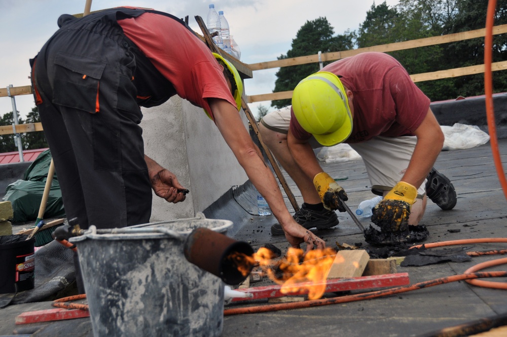 Ogre Secondary School roof restoration