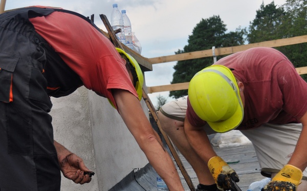 Ogre Secondary School roof restoration