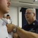 Master chief petty officer of the Coast Guard visits Naval Diving and Salvage Training Center