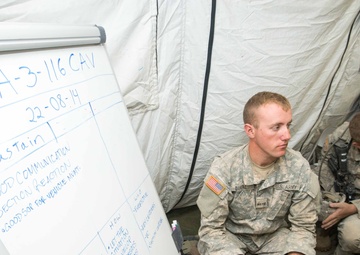 Oregon Mechanize Infantry squares off against OPFOR