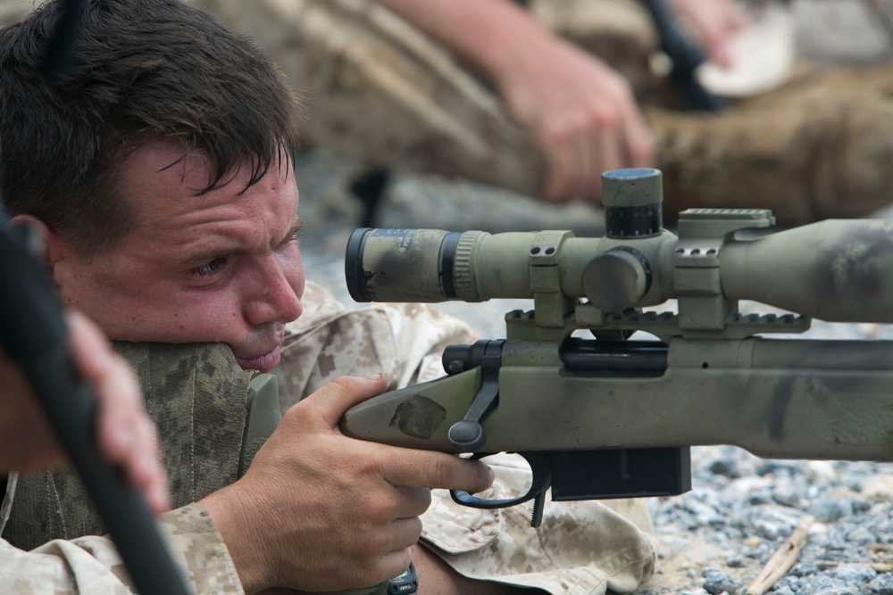 Riflemen prepare for Scout Sniper Basic Course