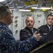 Chilean distinguished visitors aboard USS America
