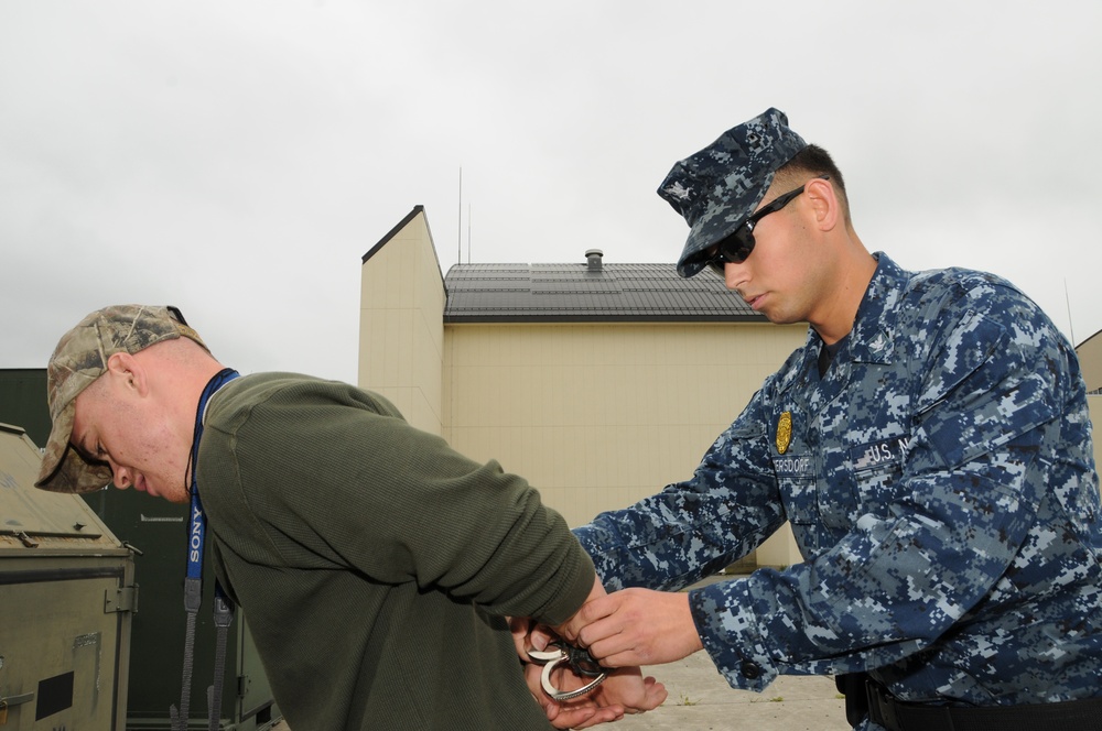 Naval Air Facility Misawa's security detachment conducts Exercise Citadel Pacific 2014