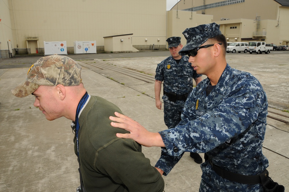 Naval Air Facility Misawa's security detachment conducts Exercise Citadel Pacific 2014