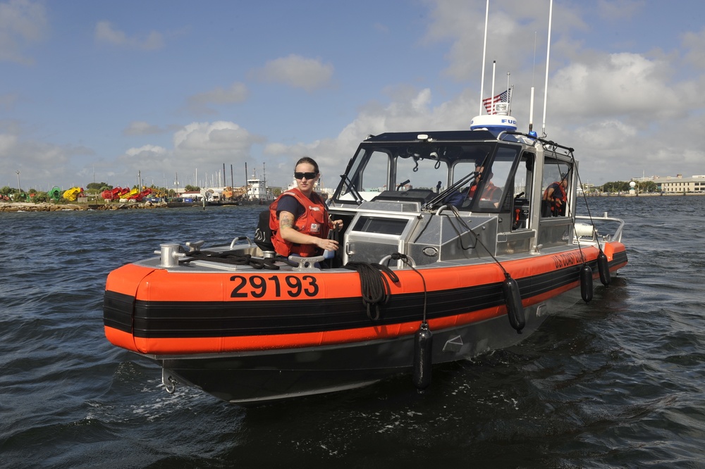 Coast Guard receives new life-saving boat