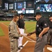 Crowd cheers mass Army Guard enlistment at D-Backs game