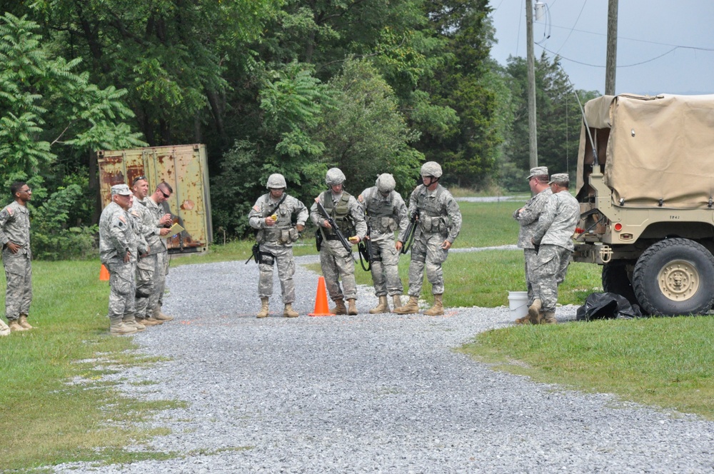 Delaware National Guard Marksmen compete in the MAC II Regional Marksmanship Sustainment Exercise