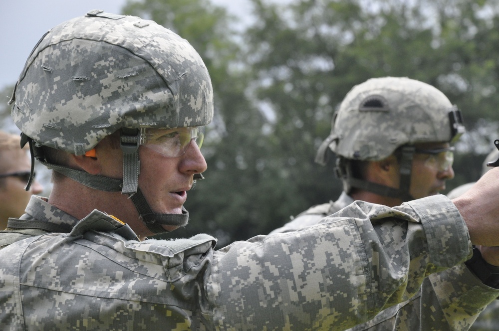 Delaware National Guard Marksmen compete in the MAC II Regional Marksmanship Sustainment Exercise