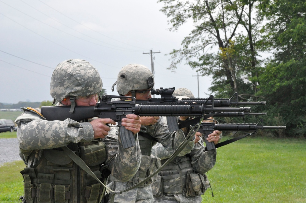 Delaware National Guard Marksmen compete in the MAC II Regional Marksmanship Sustainment Exercise