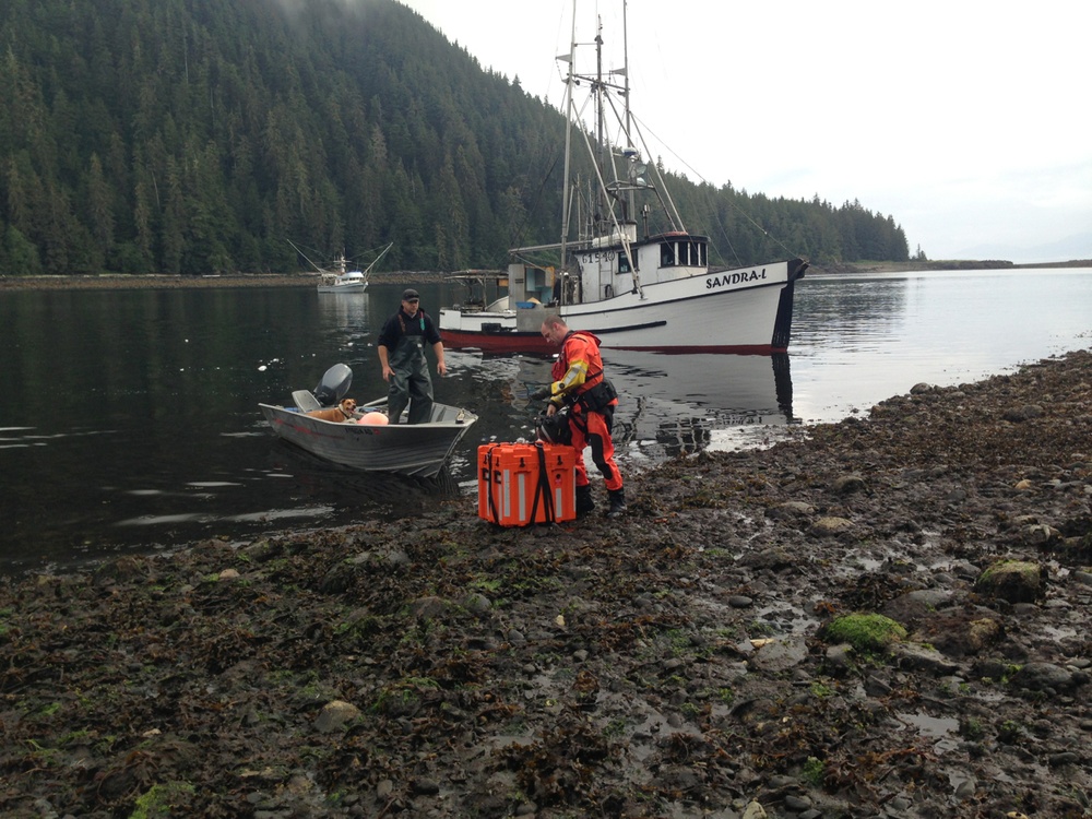 Coast Guard assists fishing vessel near Sitka, Alaska