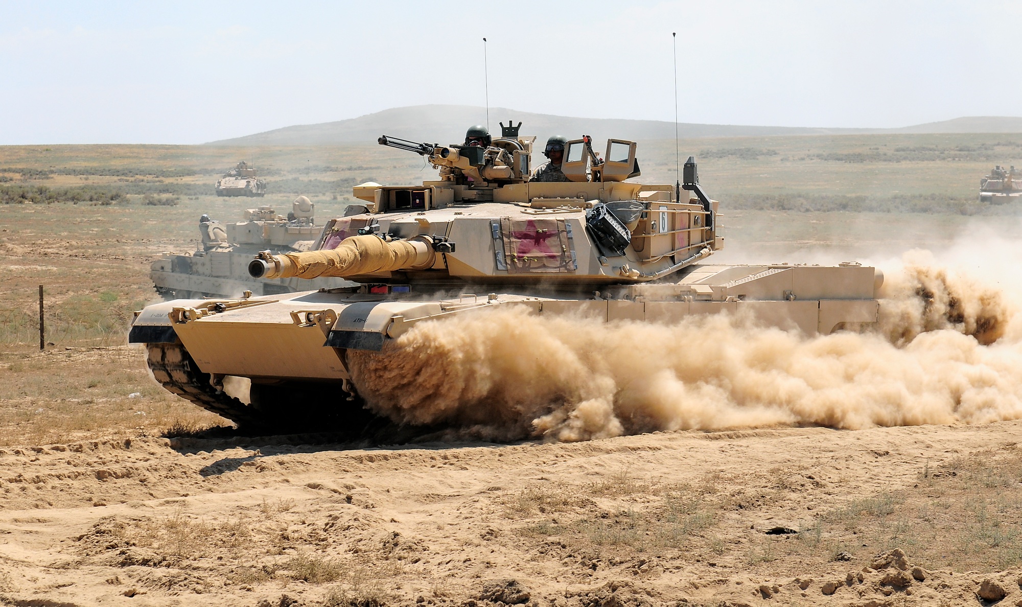 DVIDS - Images - Abrams kicks up dust [Image 8 of 8]