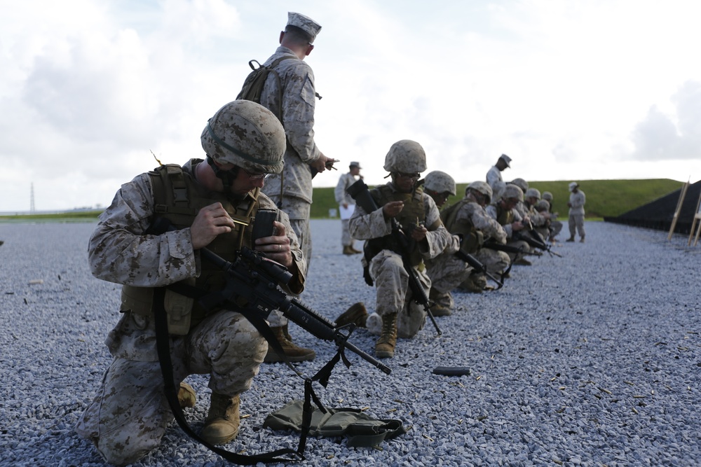 Marine Air Support Squadron 2 Machine Gun Shoot